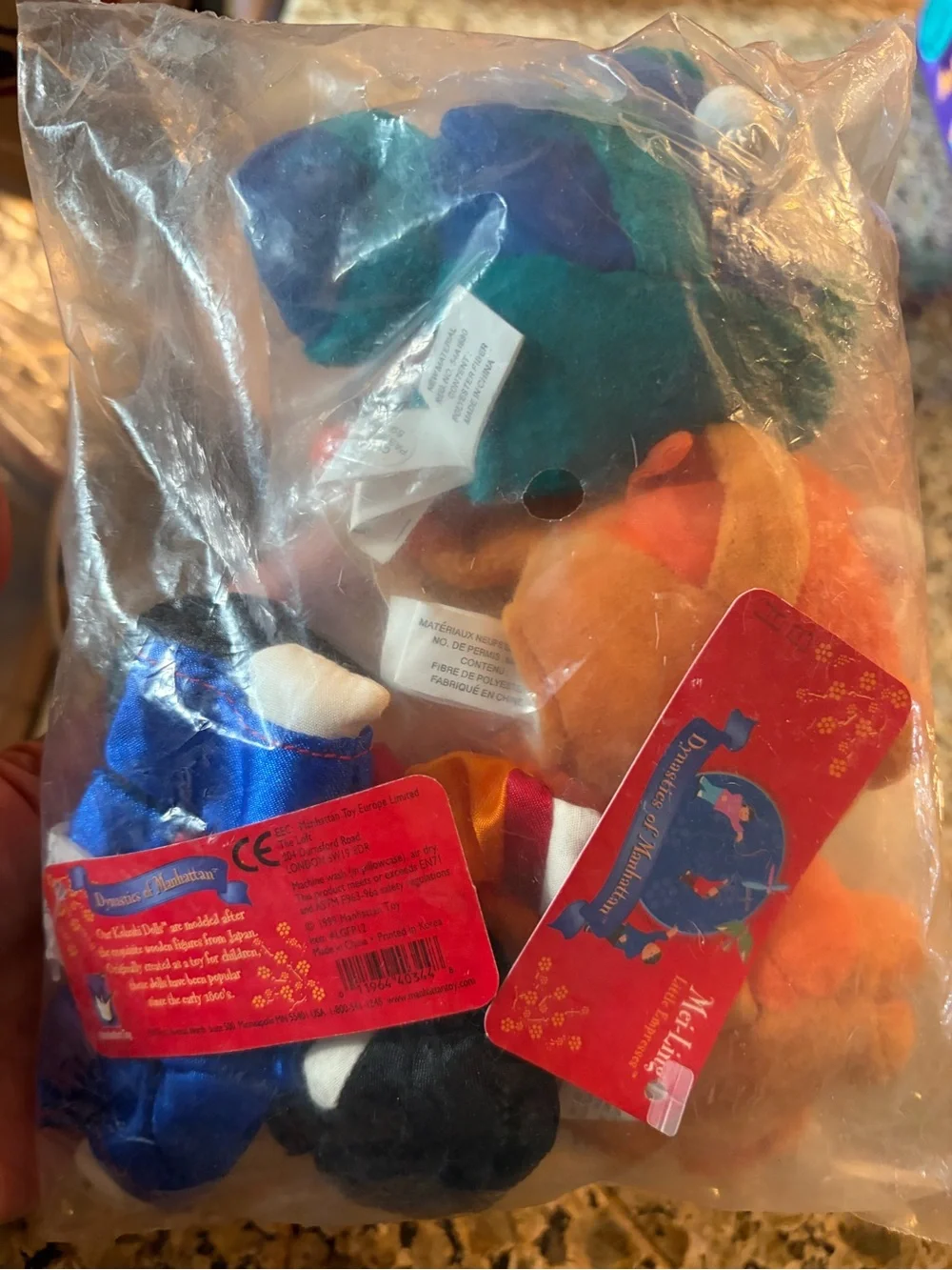 Dynamics of Manhattan Mei-Ling & Kiki VTG Finger Puppets & Finger Follies Fish